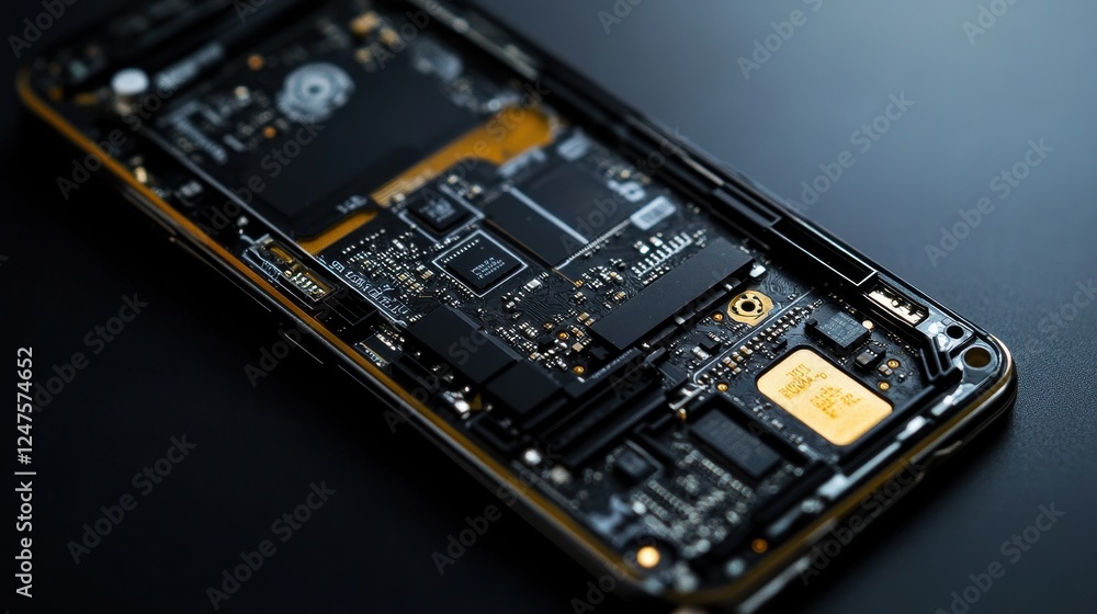 Smartphone Disassembled: Unveiling the Intricate Circuitry Smartphone Disassembled: Unveiling the Intricate Circuitry