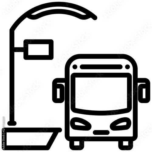 Bus Stop Icon