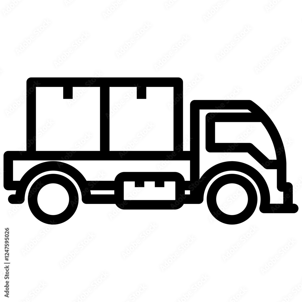 Delivery Truck Icon Delivery Truck Icon