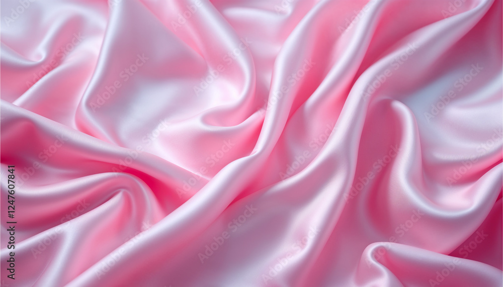 Fototapeta premium silk wave abstract cosmetic beauty product background