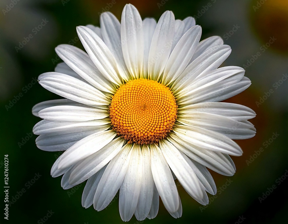 Fototapeta premium Close up image of a daisy flower. 