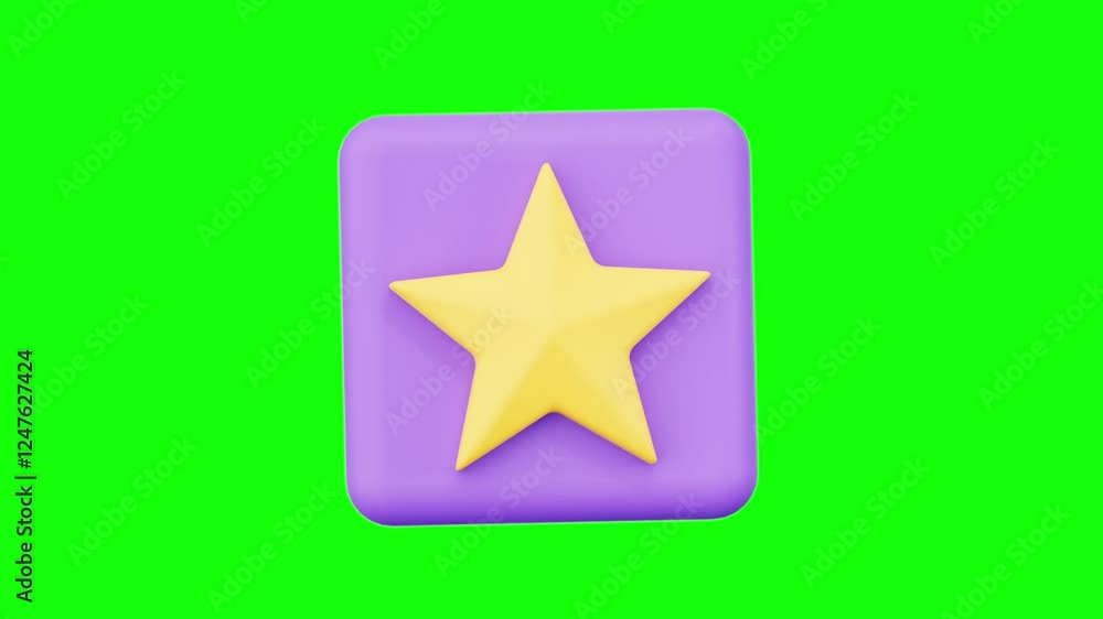 3D Video Greenscreen bookmark Purple square with yellow star suitable for graphic design, backgrounds, abstract concepts, illustrations, decoration, stickers, and digital art projects. 3D Video Greenscreen bookmark Purple square with yellow star suitable for graphic design, backgrounds, abstract concepts, illustrations, decoration, stickers, and digital art projects.