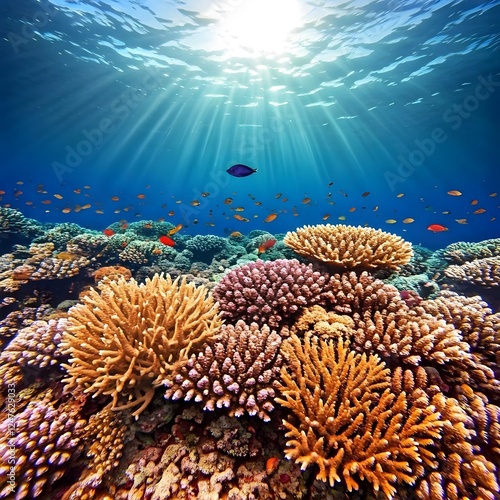 Underwater Coral Reef Wallpaper