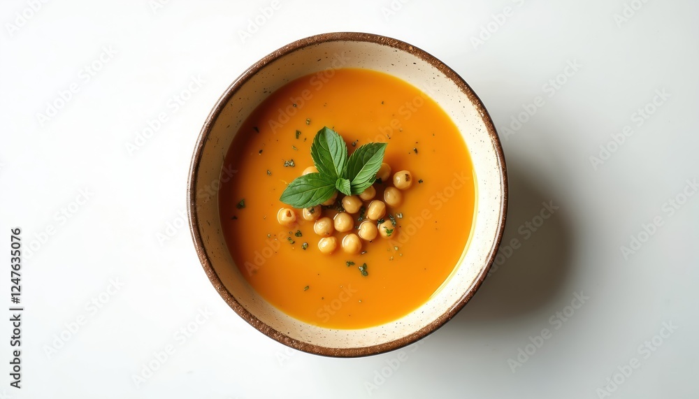 Homemade chickpea soup served in rustic bowl. Fresh herbs garnish soup. Delicious, healthy meal. Warm, comforting dish. Perfect for lunch dinner. Organic ingredients used. Simple, flavorful recipe. Homemade chickpea soup served in rustic bowl. Fresh herbs garnish soup. Delicious, healthy meal. Warm, comforting dish. Perfect for lunch dinner. Organic ingredients used. Simple, flavorful recipe.