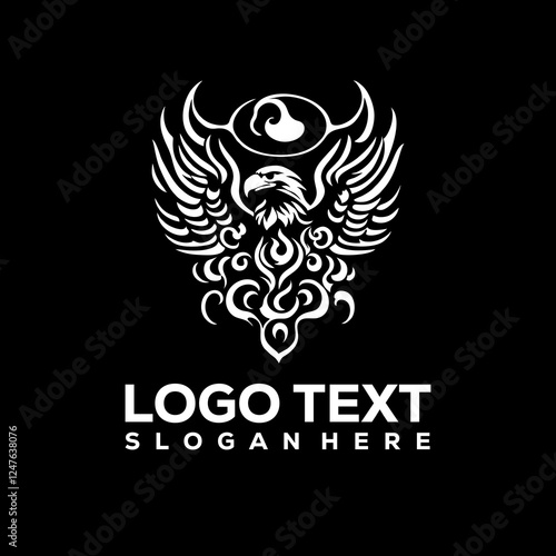eagle illustrations that can be used as symbols