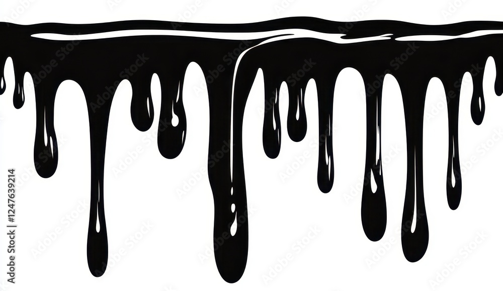 Dark liquid, textured, graphic design element Dark liquid, textured, graphic design element