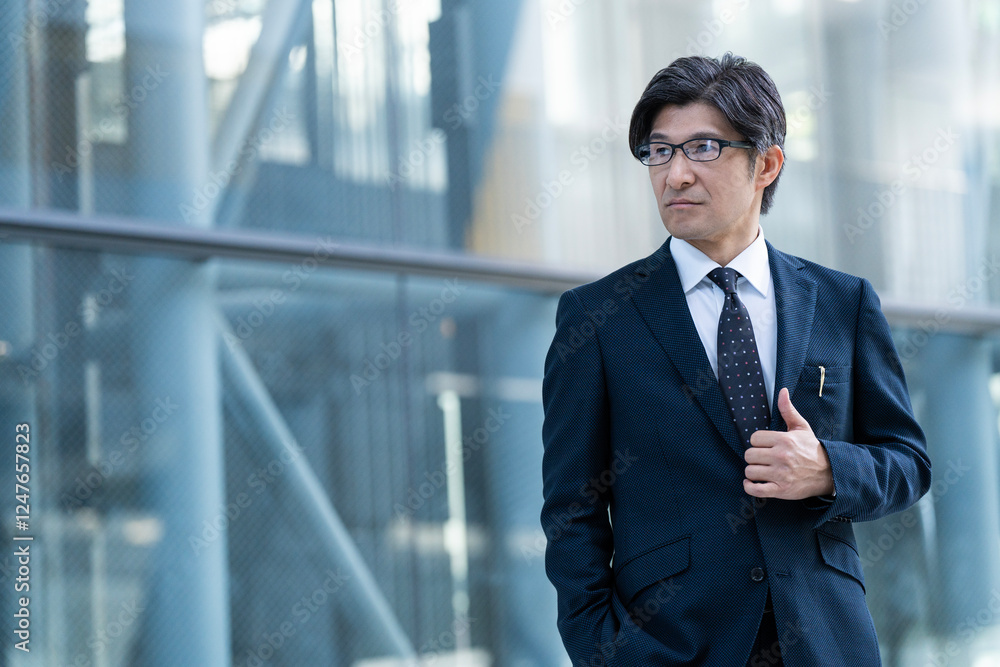 ビジネスマンのポートレート