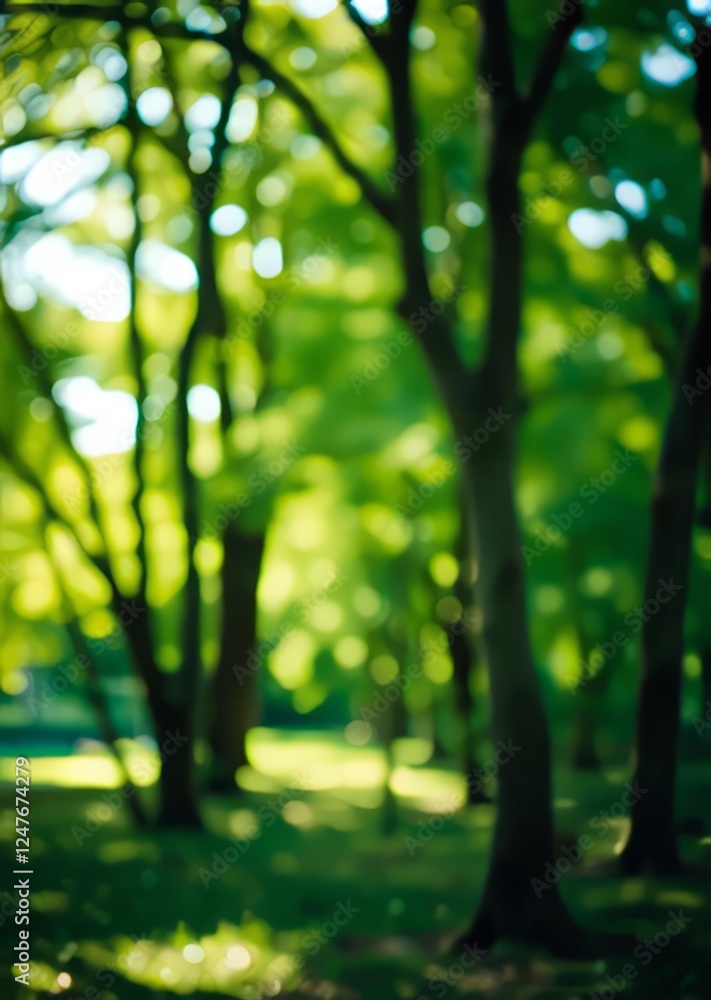Blurred nature background with trees in a park garden featuring green bokeh light in summer bokeh green bokeh green abstract background light bright blur pattern Blurred nature background with trees in a park garden featuring green bokeh light in summer bokeh green bokeh green abstract background light bright blur pattern