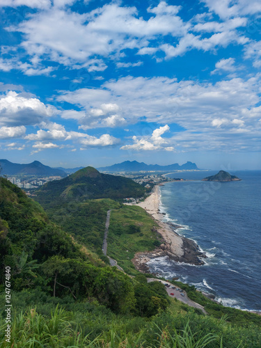 famous beaches seen from above photo