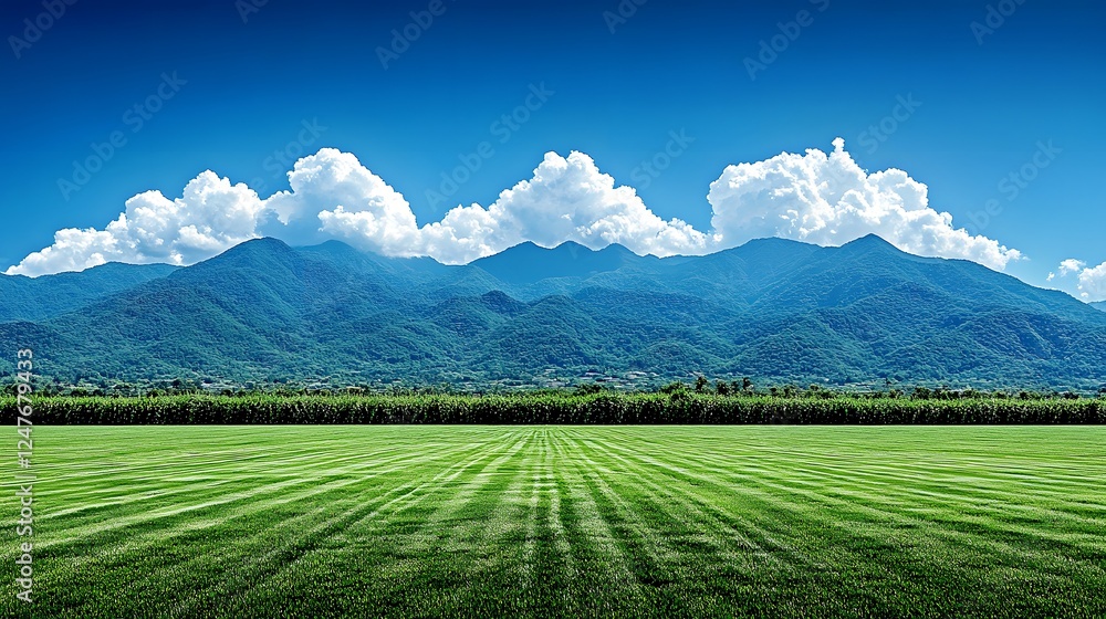 Fototapeta premium swiss alps landscape