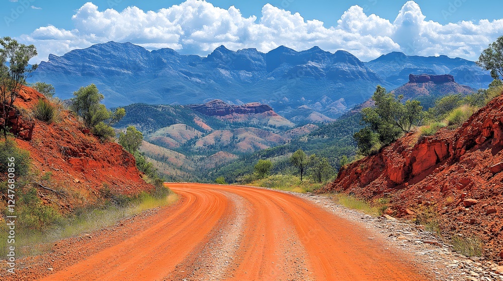 Fototapeta premium road in the mountains