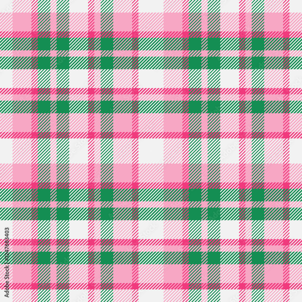 Seamless tartan pattern. Stands out with various colored threads woven crisscross, pattern resembling a chessboard. Design for textile, fabric, curtain, wrapping. Seamless tartan pattern. Stands out with various colored threads woven crisscross, pattern resembling a chessboard. Design for textile, fabric, curtain, wrapping.