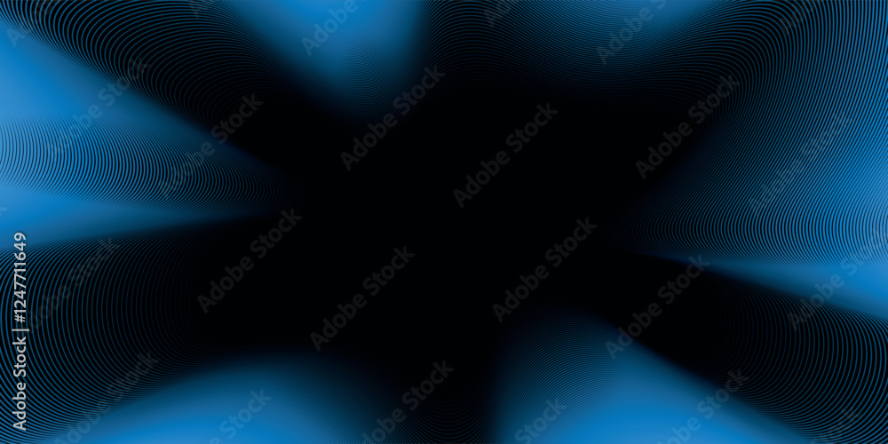 Dark abstract background with glowing wave. Shiny moving lines design element. Modern purple blue gradient flowing wave lines. eps 10 Dark abstract background with glowing wave. Shiny moving lines design element. Modern purple blue gradient flowing wave lines. eps 10