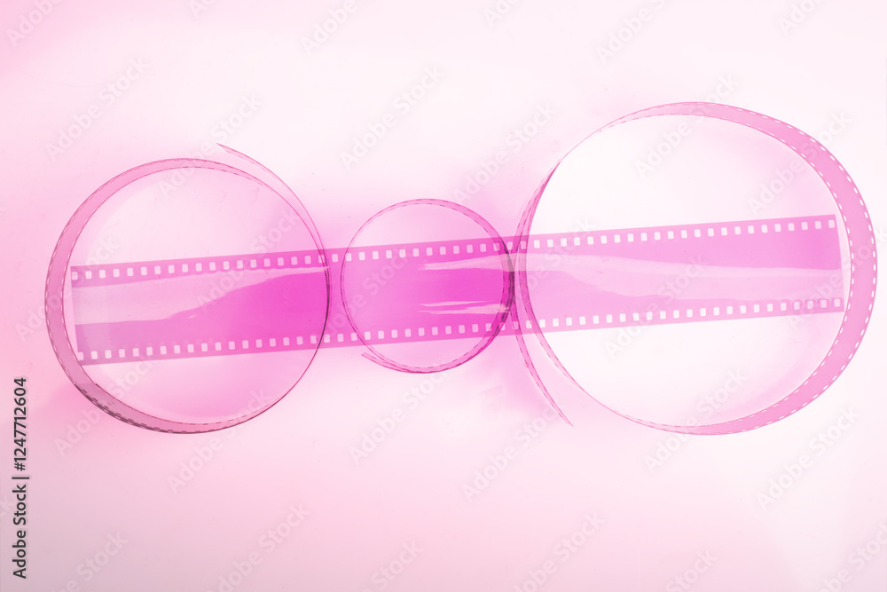 Fototapeta premium abstract background with film strip