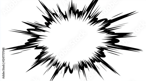 Wallpaper Mural black and white abstract Torontodigital.ca