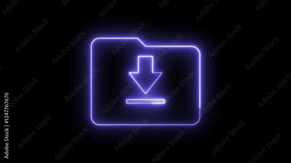 Download folder icon animation Download folder icon animation