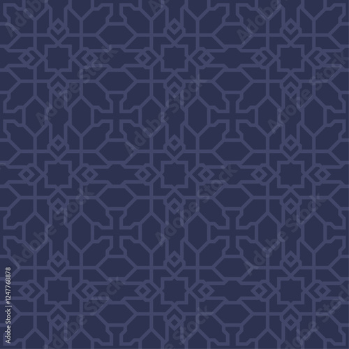 Abstract Islamic Motifs: A Symphony of Patterns