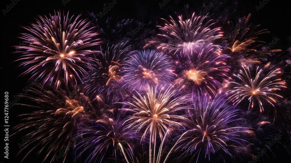 1. Horizontal Fireworks Motion Overlay for New Year (Transparent) 1. Horizontal Fireworks Motion Overlay for New Year (Transparent)