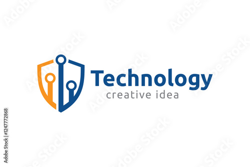 Free Download Creative Shield Concept Logo Design Template - GFXLoad