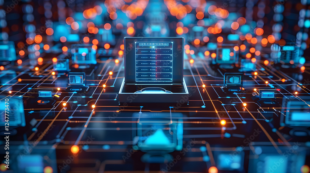 custom made wallpaper toronto digitalGraphic Representation of Proxy Server Concept in Cybersecurity