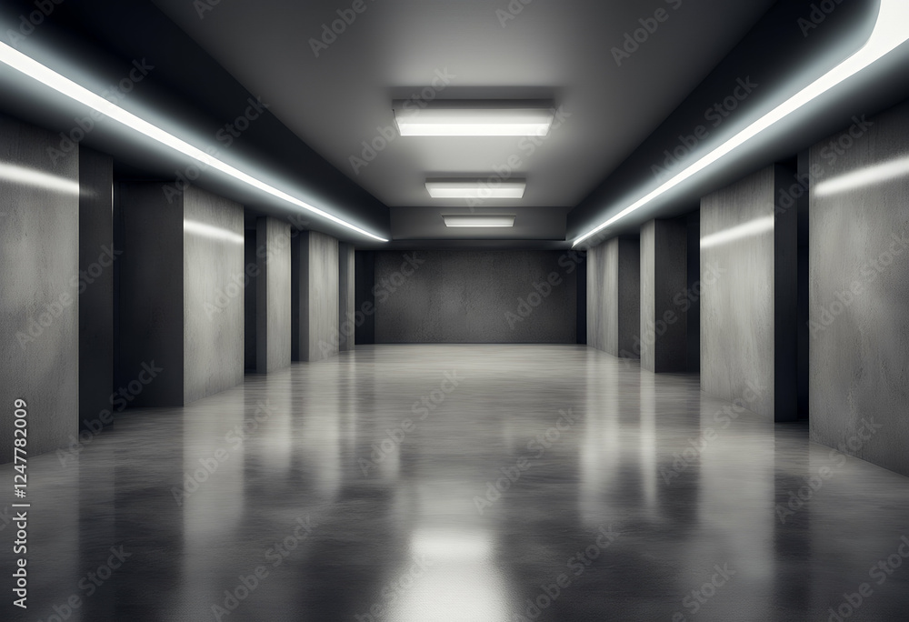 concrete glossy gallery corridor showroom hallway 3d white lights rendering hall elegant empty dark stripe grunge tunnel big underground garage studio three-dimensional abstract architectural concrete glossy gallery corridor showroom hallway 3d white lights rendering hall elegant empty dark stripe grunge tunnel big underground garage studio three-dimensional abstract architectural