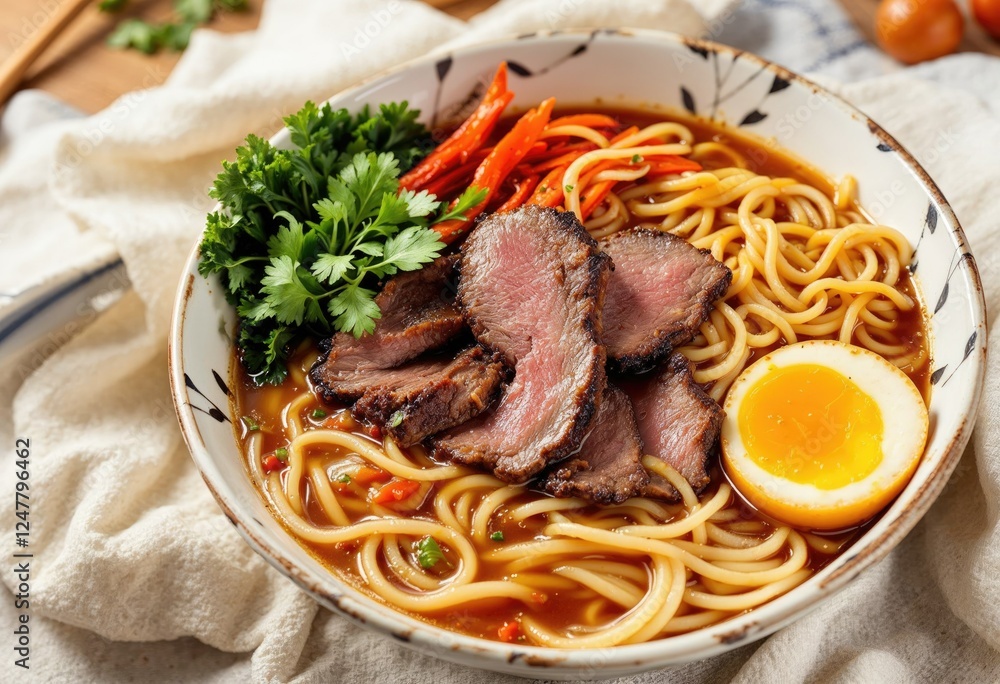 ramen asian noodle soup with beef ramen asian noodle soup with beef