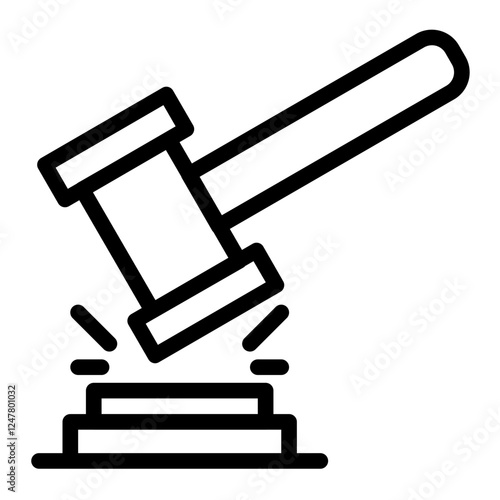 tap the hammer line icon