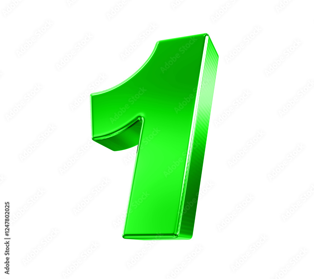 Green Number 1 Green Number 1