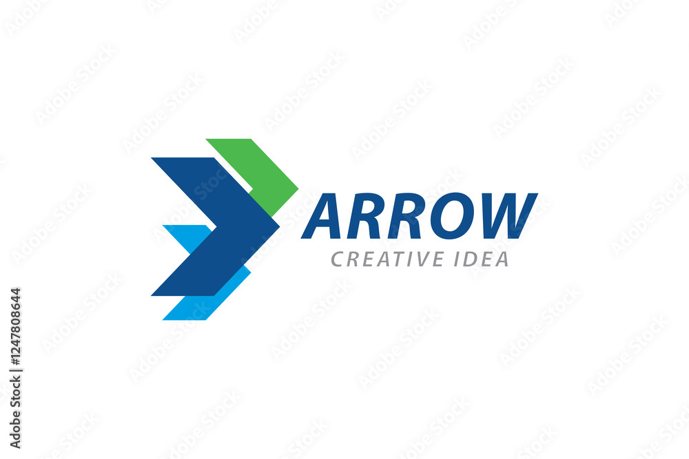 Creative Arrow Logo and Icon Template Creative Arrow Logo and Icon Template