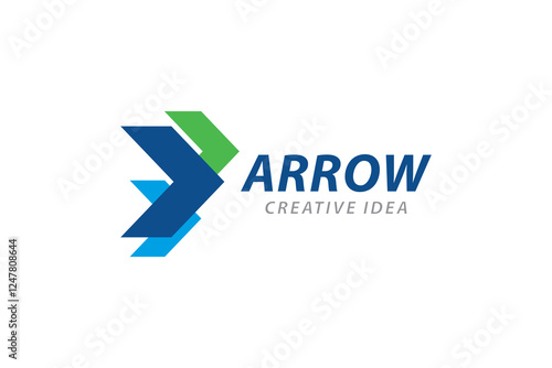 Free Download Creative Arrow Logo and Icon Template - GFXLoad