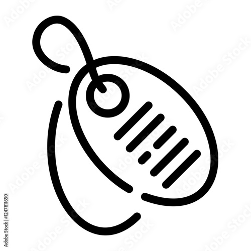 price tag Line Icon