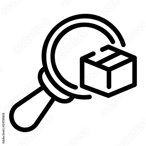 search Line Icon