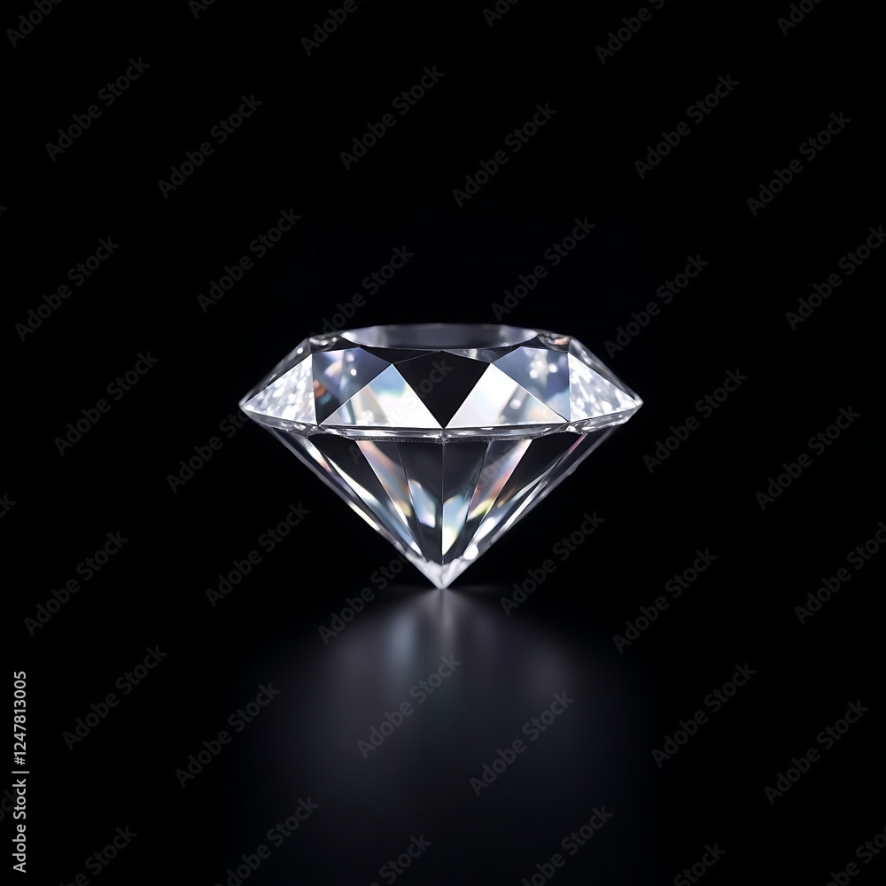 Flux Dev -A Solitary, Exquisite 3D Brilliant-Cut Diamond Flux Dev -A Solitary, Exquisite 3D Brilliant-Cut Diamond