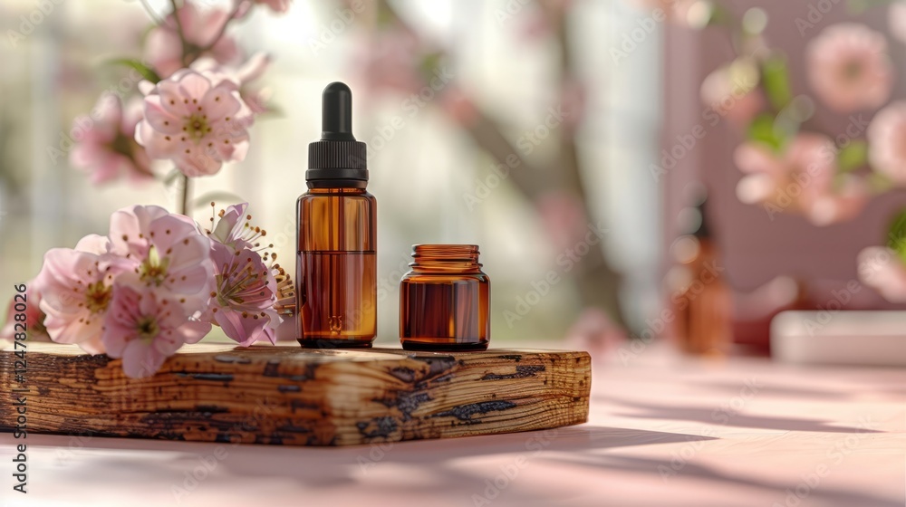 Essential Oils and Blossoms: A Natural Beauty Ritual