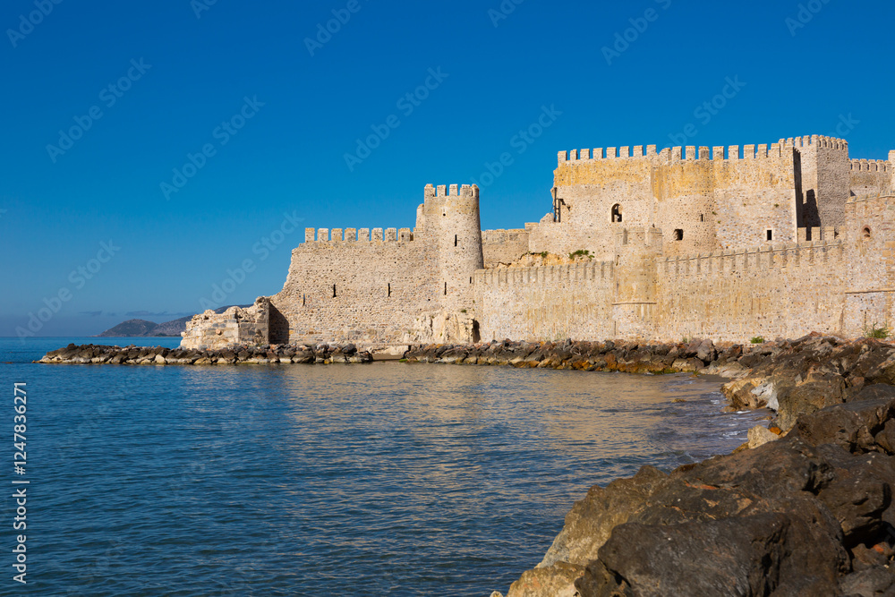 Mamure Kalesi castle in Anamur at sunny day. Turkey Mamure Kalesi castle in Anamur at sunny day. Turkey
