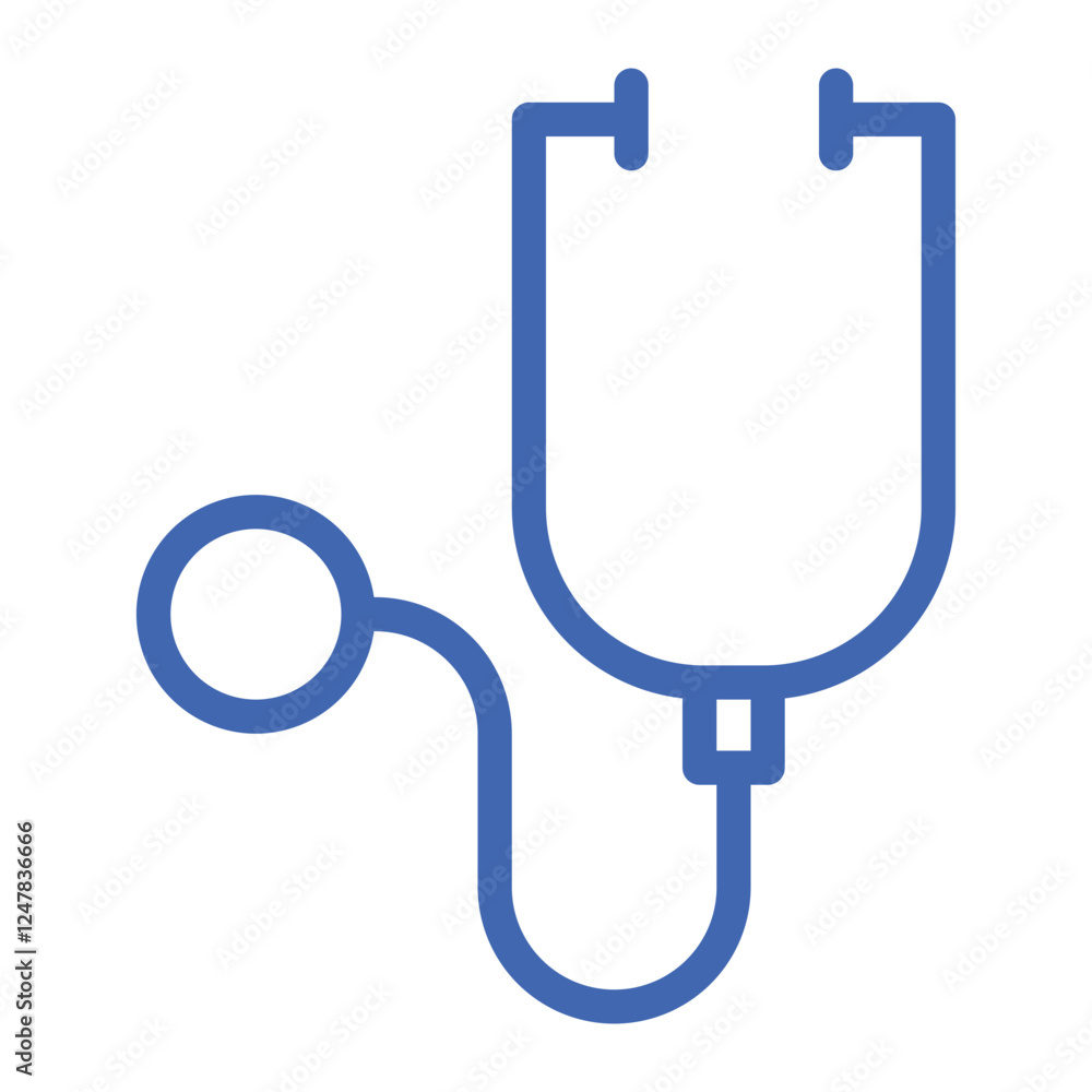 stethoscope color icon stethoscope color icon