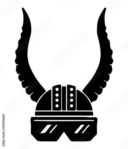 horned helmet