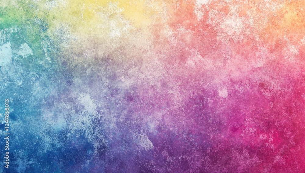 Naklejka premium Spectrum of Emotions: Abstract Acrylic Paint Textures in Warm and Cool Tones