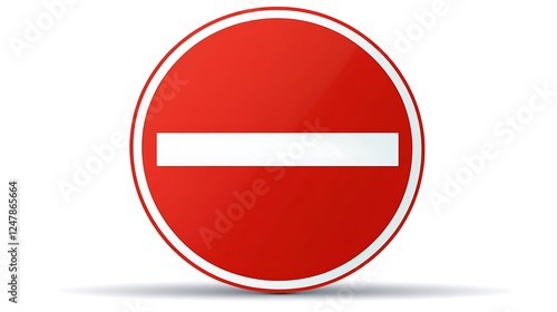 Red Circle No Entry Sign Free Download Red Circle No Entry Sign - GFXLoad