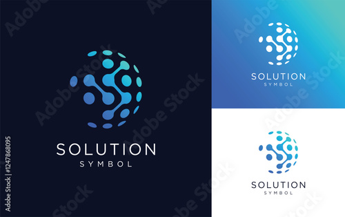 Technology logo design 