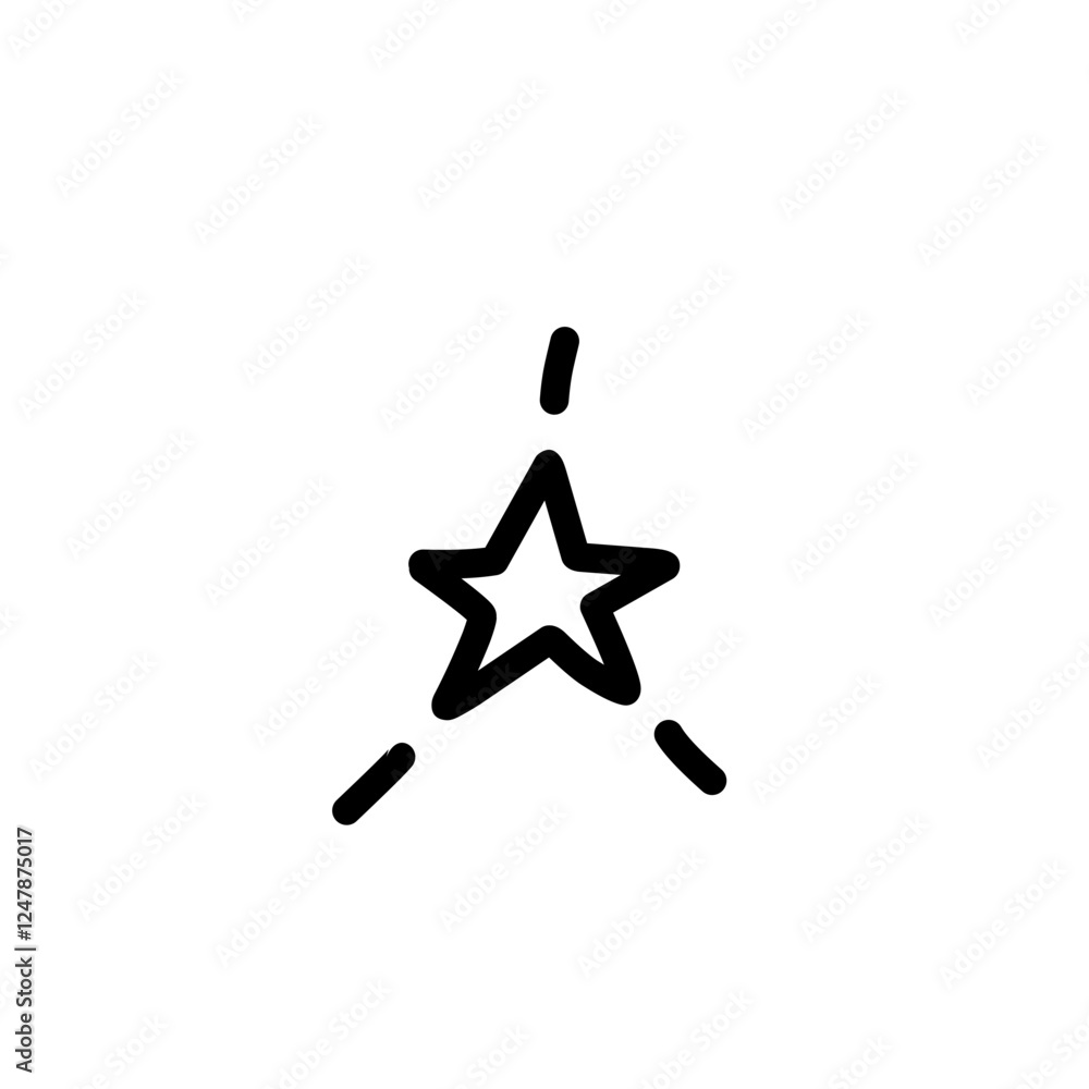 Fototapeta premium party doodle icon