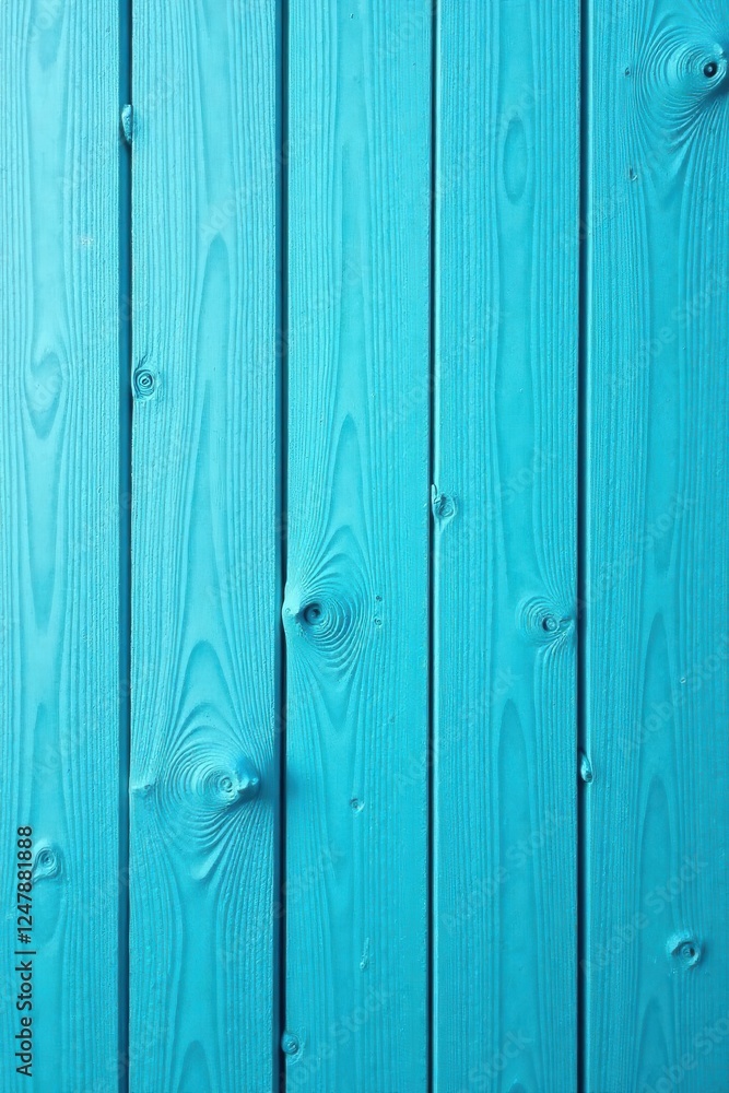 Vibrant Teal Wooden Planks A Textured Background of Painted Wood with Knots and Grain Vibrant Teal Wooden Planks A Textured Background of Painted Wood with Knots and Grain