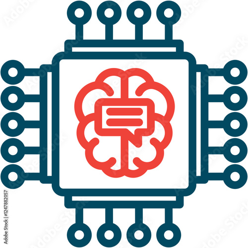 Natural Language Processing Icon