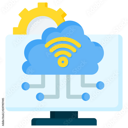 Cloud Computing Icon