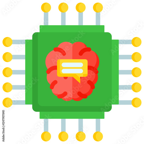 Natural Language Processing Icon