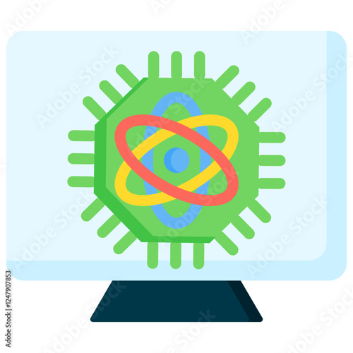 Quantum Computing Icon