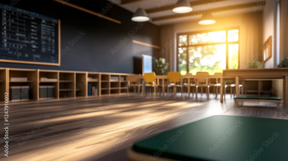 Sunlit Classroom: A Bright and Inviting Learning Space Sunlit Classroom: A Bright and Inviting Learning Space
