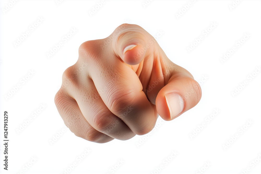 Selective focus point finger hand isolated on white background, Hand gesture model for commercial advertisement. Selective focus point finger hand isolated on white background, Hand gesture model for commercial advertisement.