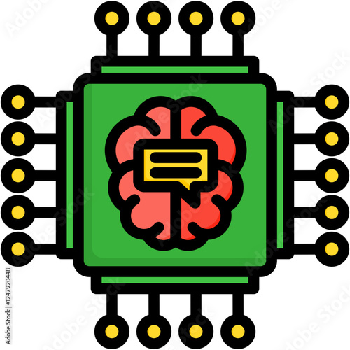 Natural Language Processing Icon