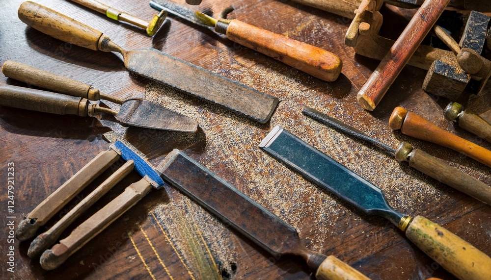 Tools of the trade are essential for precision. Tools of the trade are essential for precision.